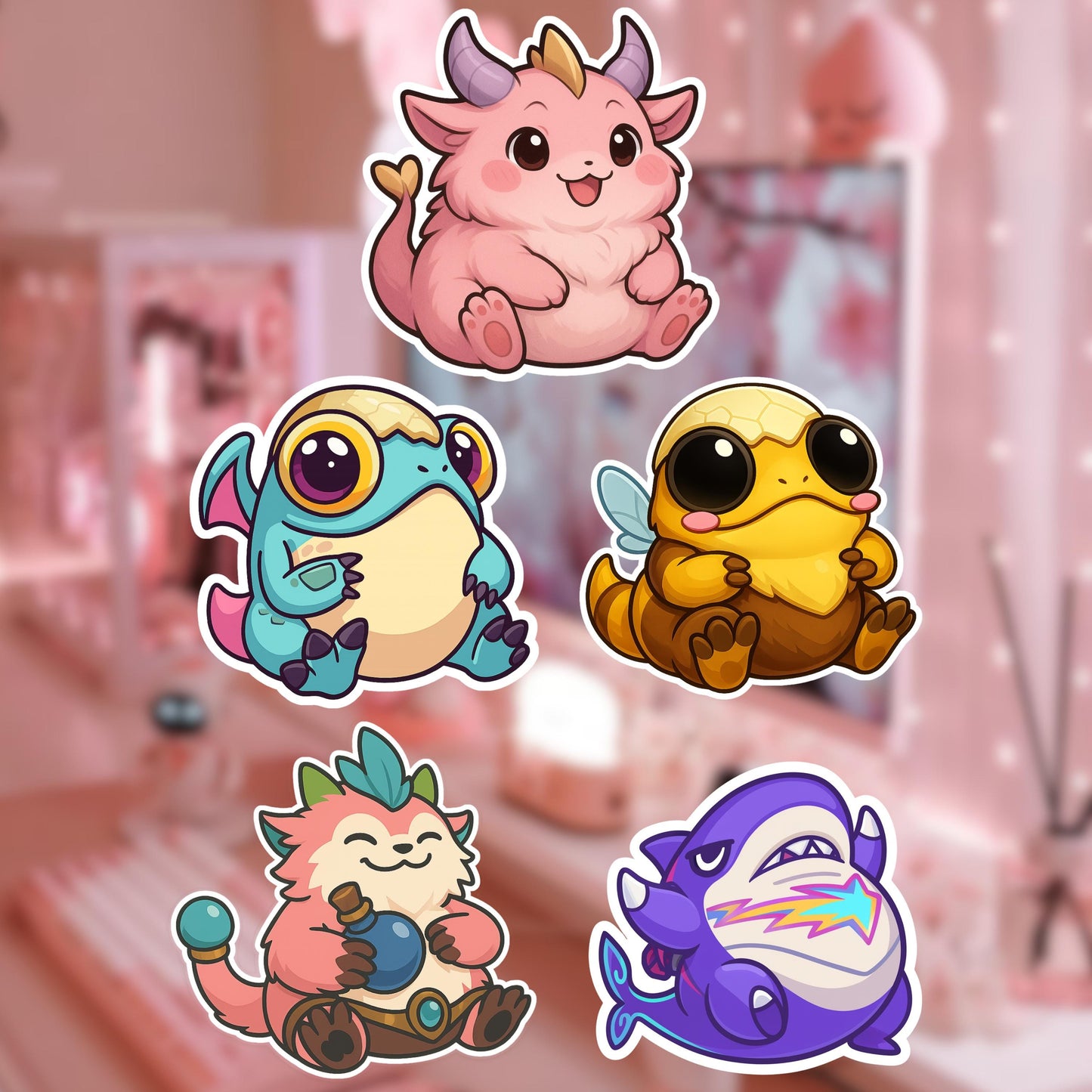 TFT Little Legends Stickers
