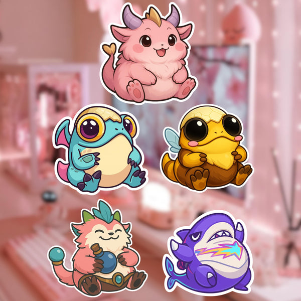 TFT Little Legends Stickers